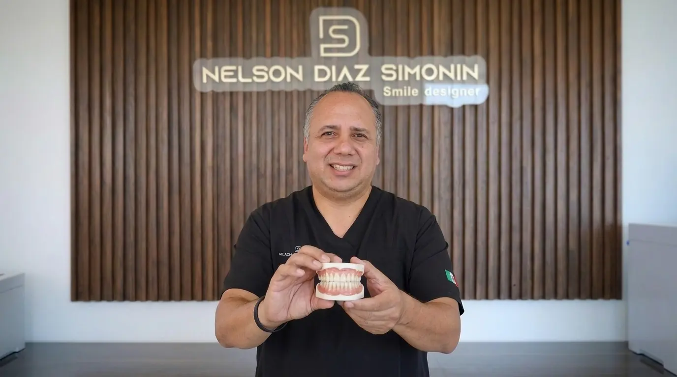 Dr. Nelson Díaz Simonín, dentista especialista en diseño de sonrisa y carillas en Puebla